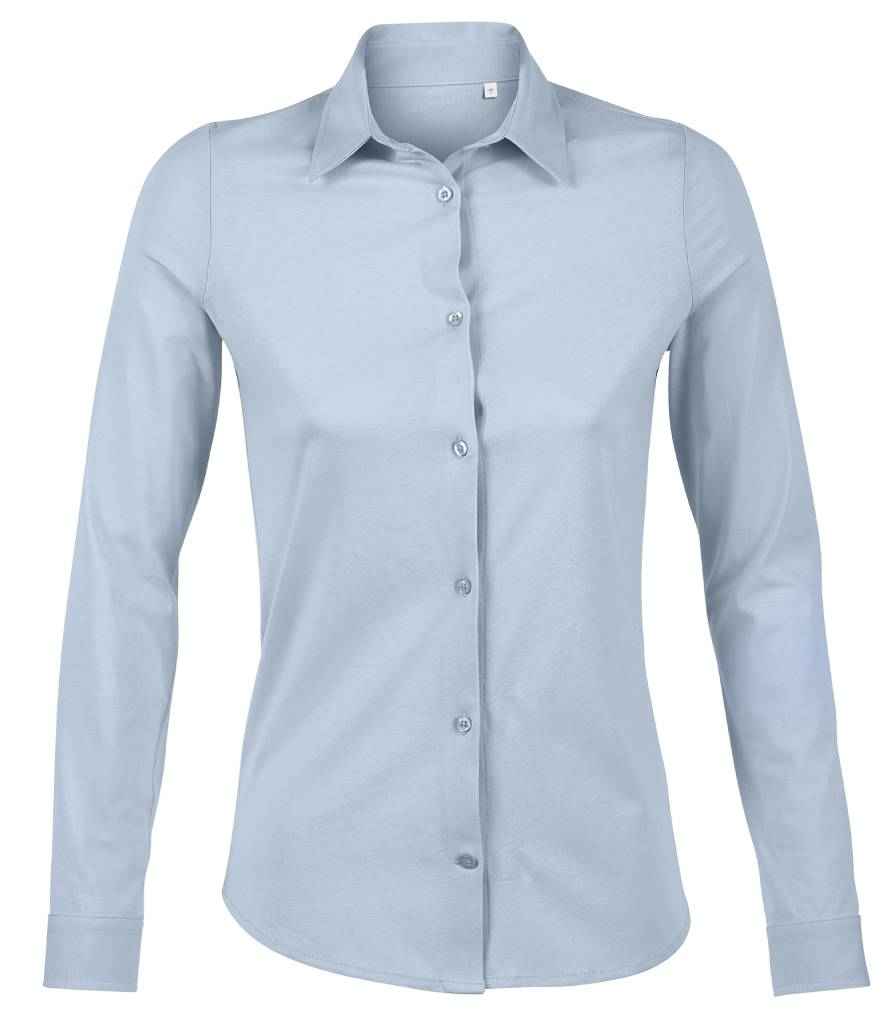 NEOBLU Ladies Balthazar Jersey Long Sleeve Shirt - Pierre Francis
