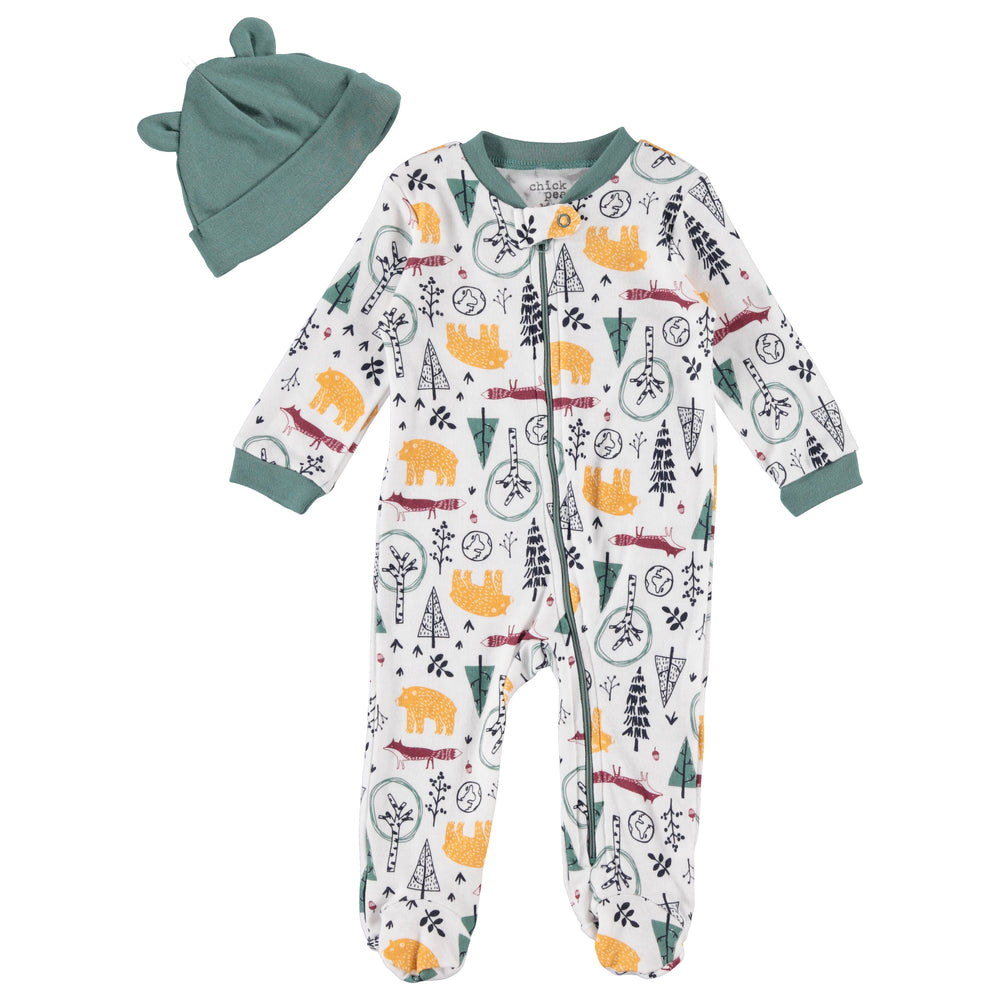 Unisex Baby Pajama Set for Girl and Boys: 2 Quilted and Interlock Bodysuits  - Newborn Clothes Topping Every Baby Registry Search