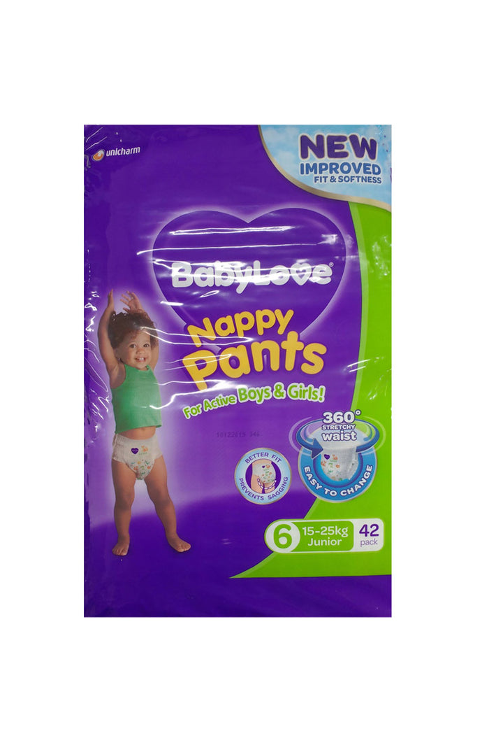 BabyLove Nappy Pants Size 6 (18-25kg 