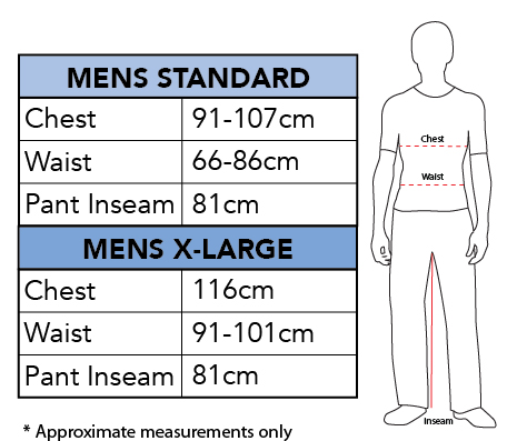 Rubies Disney Men's Size Chart