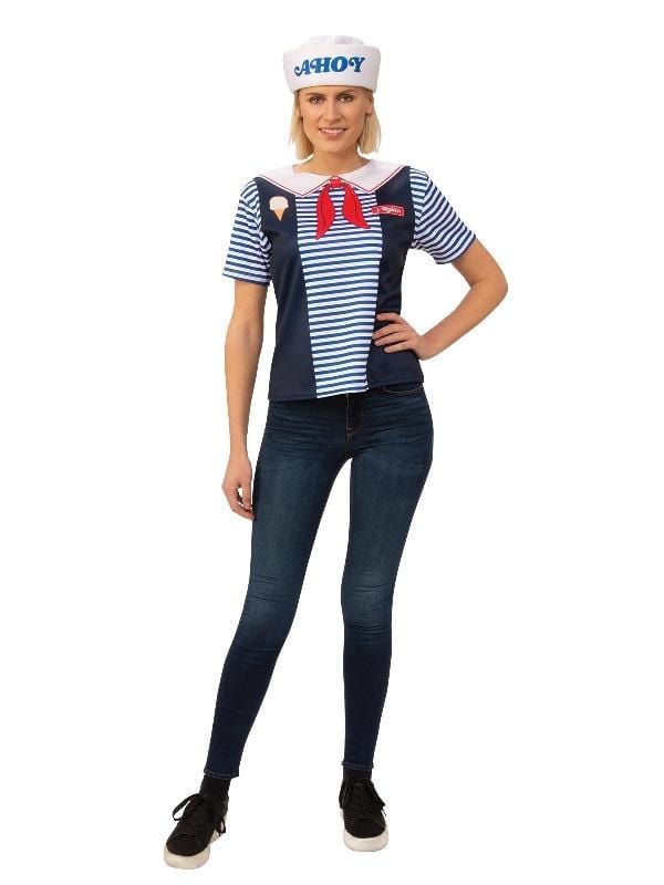 Stranger Things Scoops Ahoy Robin Adult Costume – Disguises Costumes Hire &  Sales