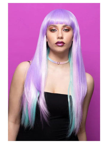 Manic Panic Blue Valentine Glam Doll Wig