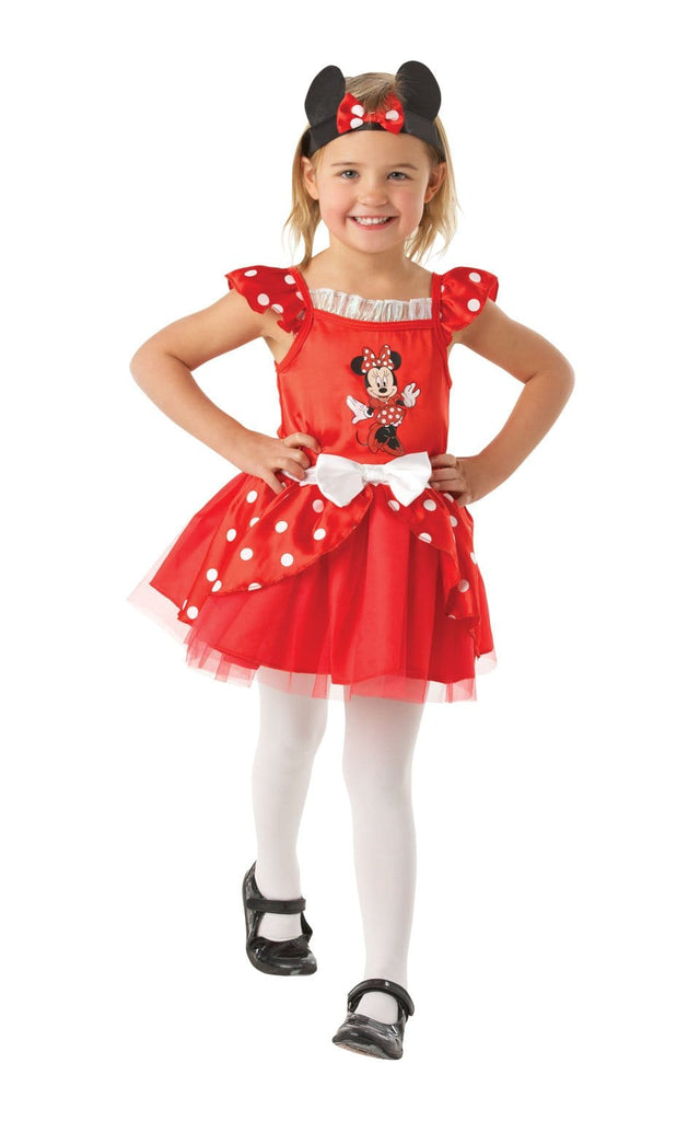 Minnie Mouse Red Toddler Costume – Disguises Costumes Hire & Sales