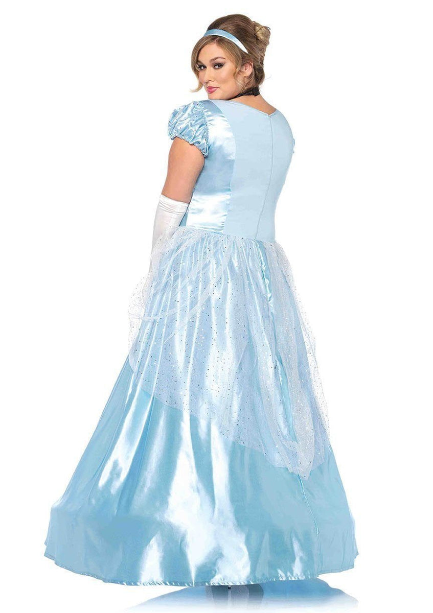 Cinderella Classic Fairytale Princess Ball Gown Curvy Plus Size Costume ...