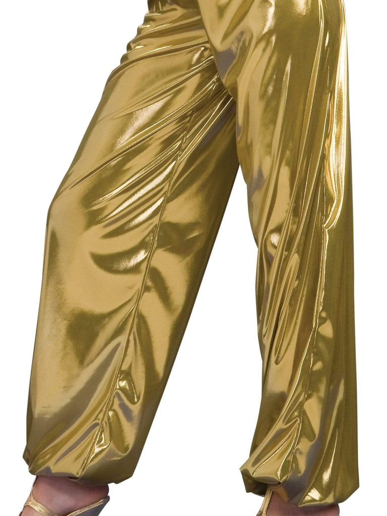 Disco Diva 70s Solid Gold Women's Jumpsuit – Disguises Costumes Hire ...