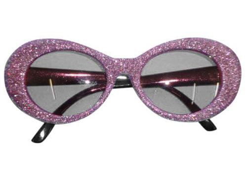 Elton John Fancy Dress Glitter Sunglasses – Disguises Costumes Hire & Sales