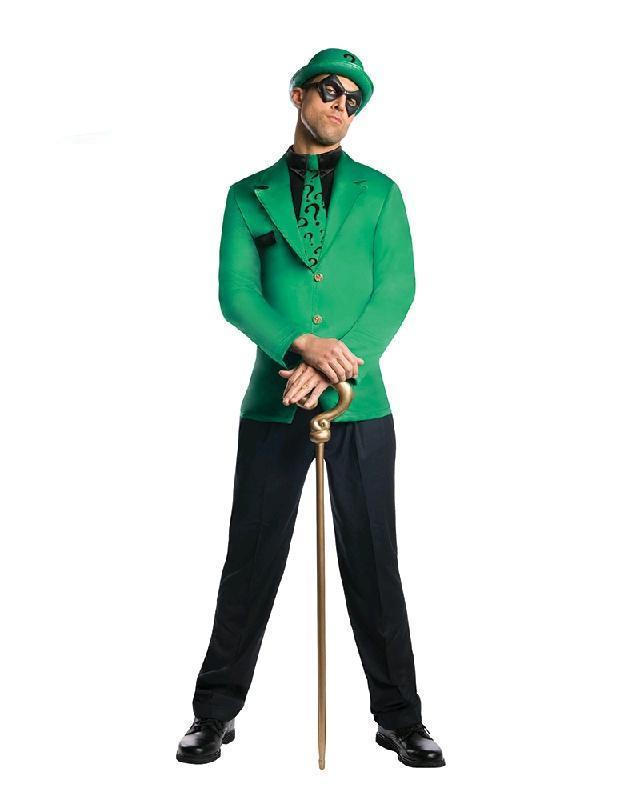 The Riddler Deluxe Adult Batman Villain Costume – Disguises Costumes ...