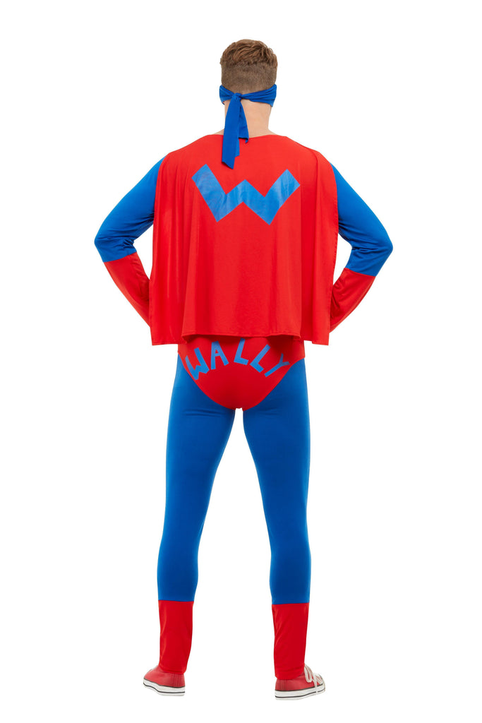Wally Man Super Hero Jumpsuit Costume – Disguises Costumes Hire & Sales