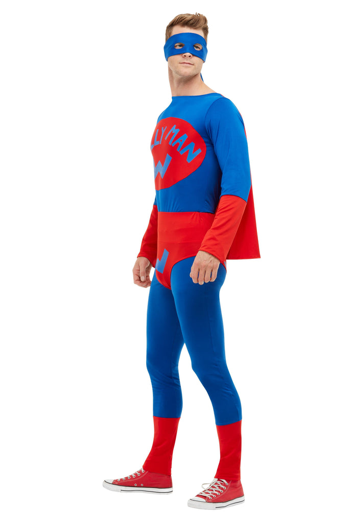 Wally Man Super Hero Jumpsuit Costume – Disguises Costumes Hire & Sales