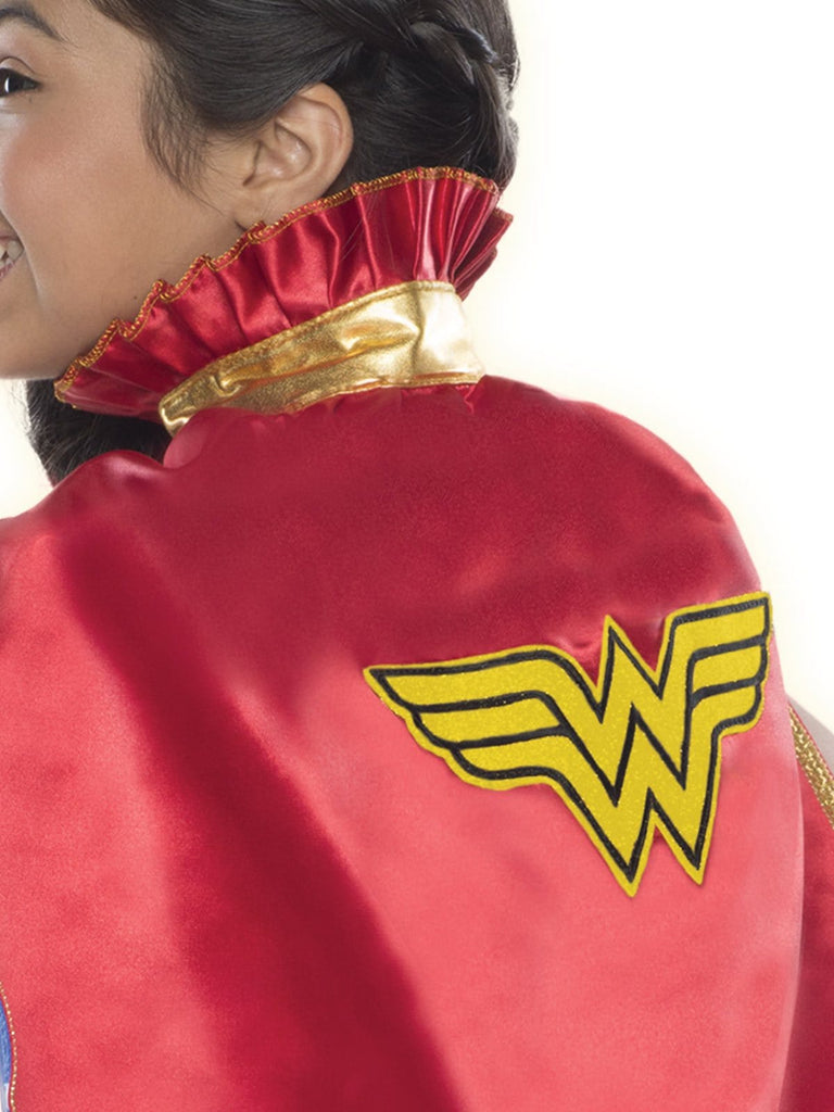 Wonder Woman Dc Super Hero Girls Deluxe Cape – Disguises Costumes Hire