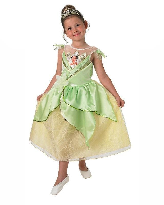 Plus Size Princess and the Frog Tiana Deluxe Costume