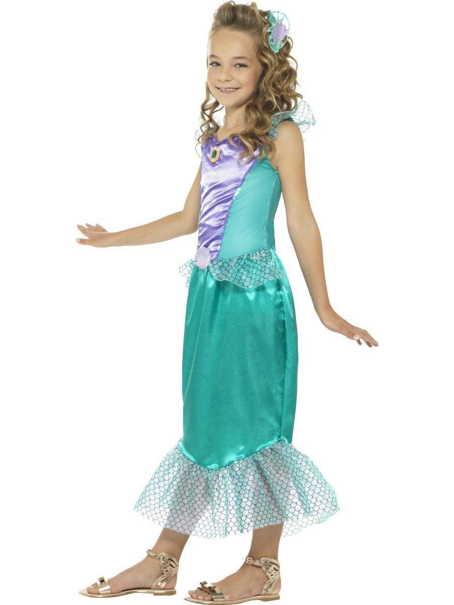 Deluxe Little Mermaid Princess Ariel Girls And Tween Size Costume