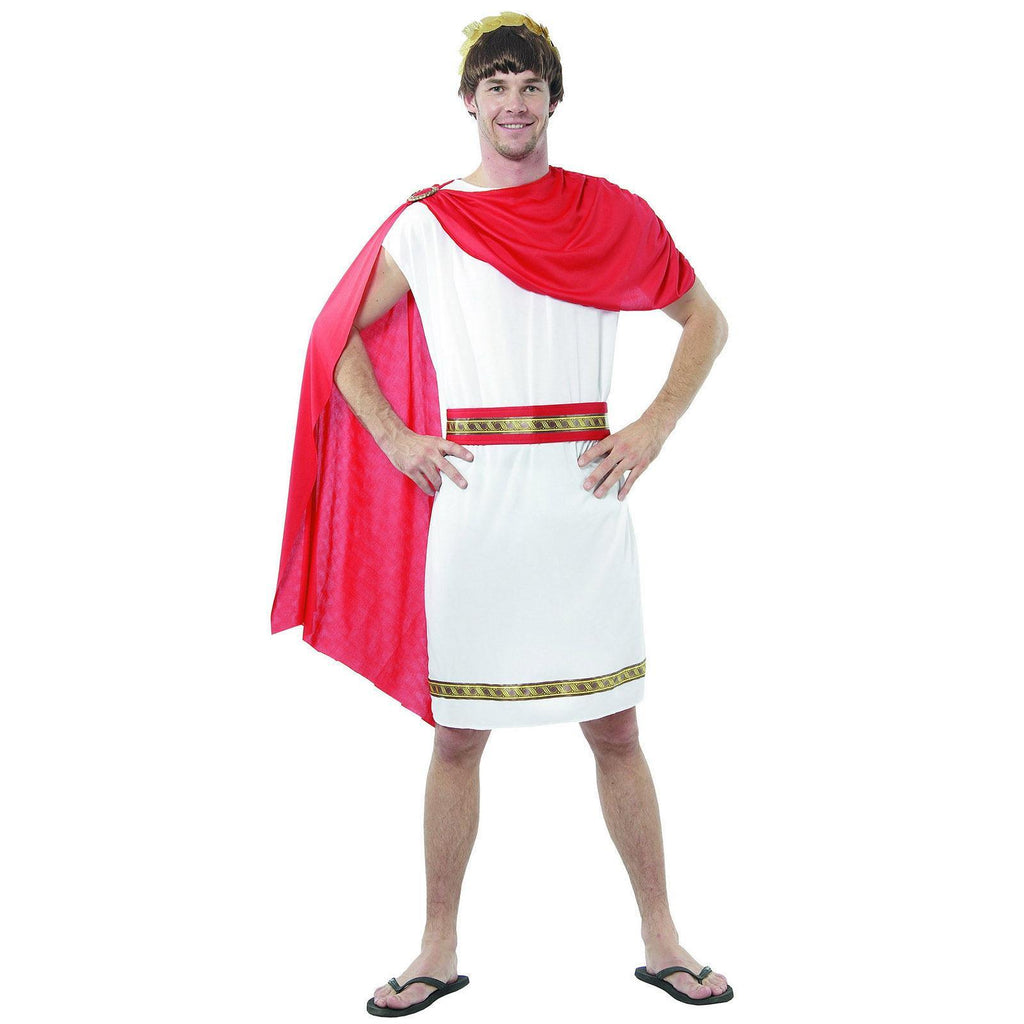 Mens Roman Greek Toga Halloween Party Caesar Fancy Dress Costume ...