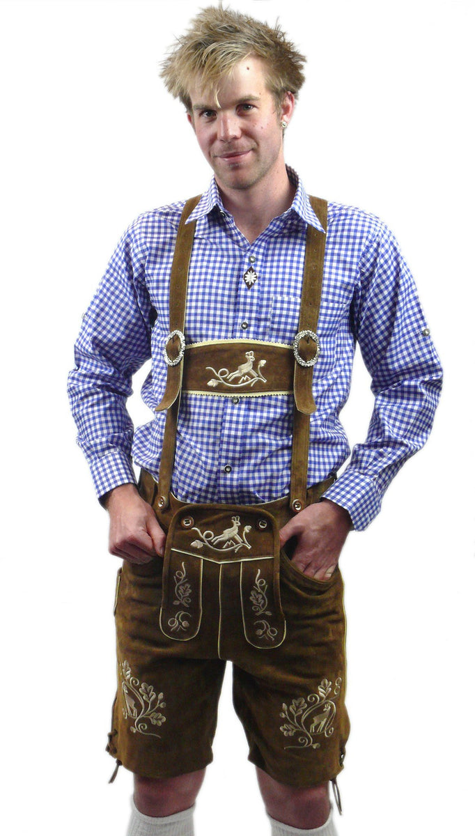 Oktoberfest Traditional Authentic Lederhosen quality buy Australia