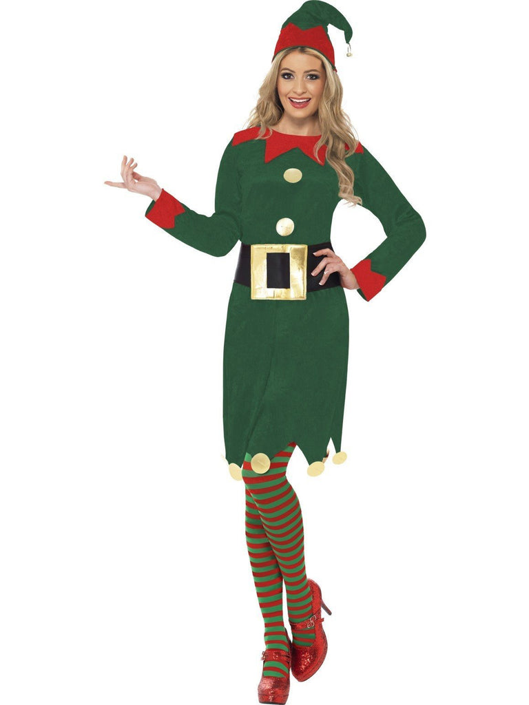 Christmas Elf Womens Costume – Disguises Costumes Hire & Sales