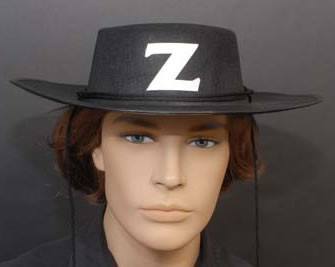 Zorro Costume Hat - Disguises Costumes Brisbane Shop