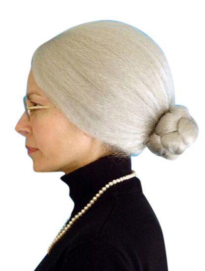 grey wig fancy dress