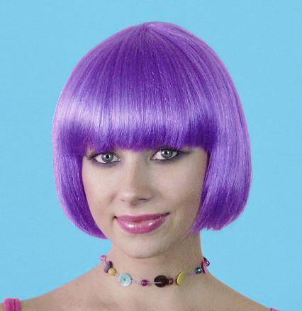 cosplay purple wig