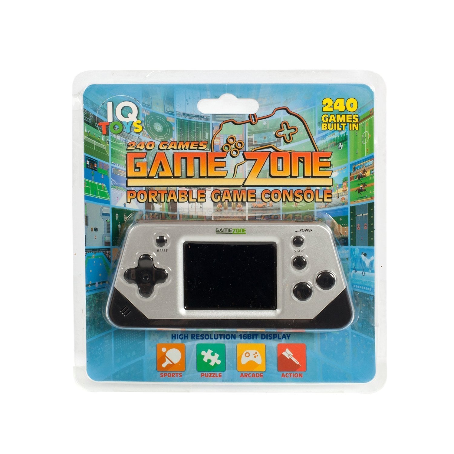 preloaded handheld games console