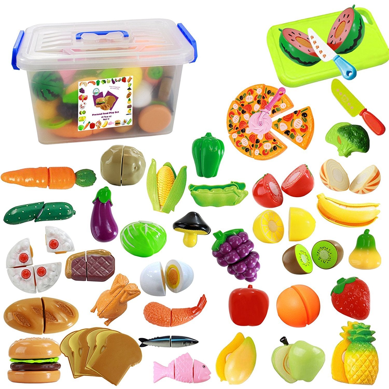 pretend food play set