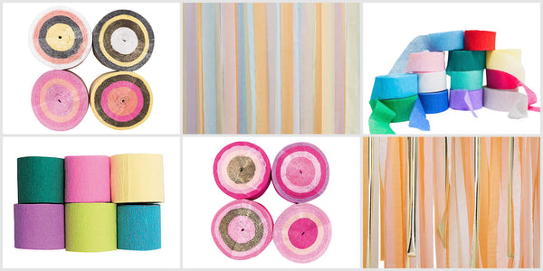 Best Crepe Paper Streamer Kits Online