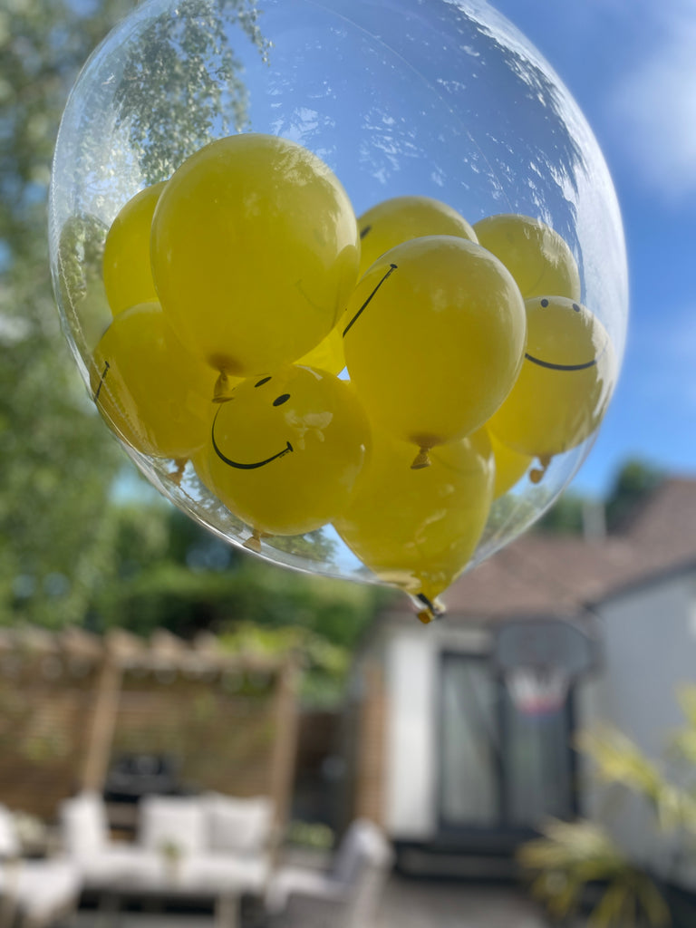 Balloons inside a Bubble Balloon Tutorial DIY