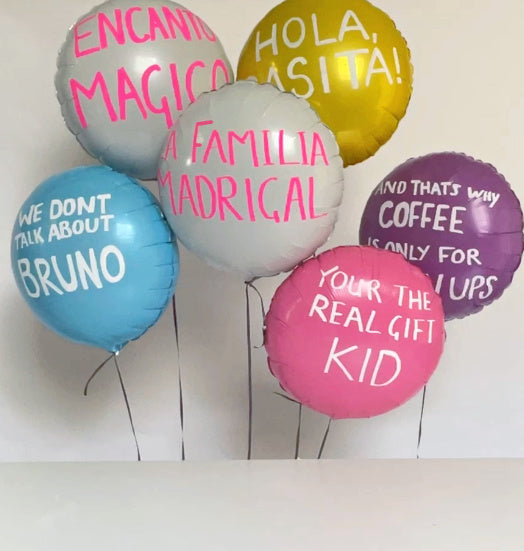 Personalised Encanto Balloons DIY