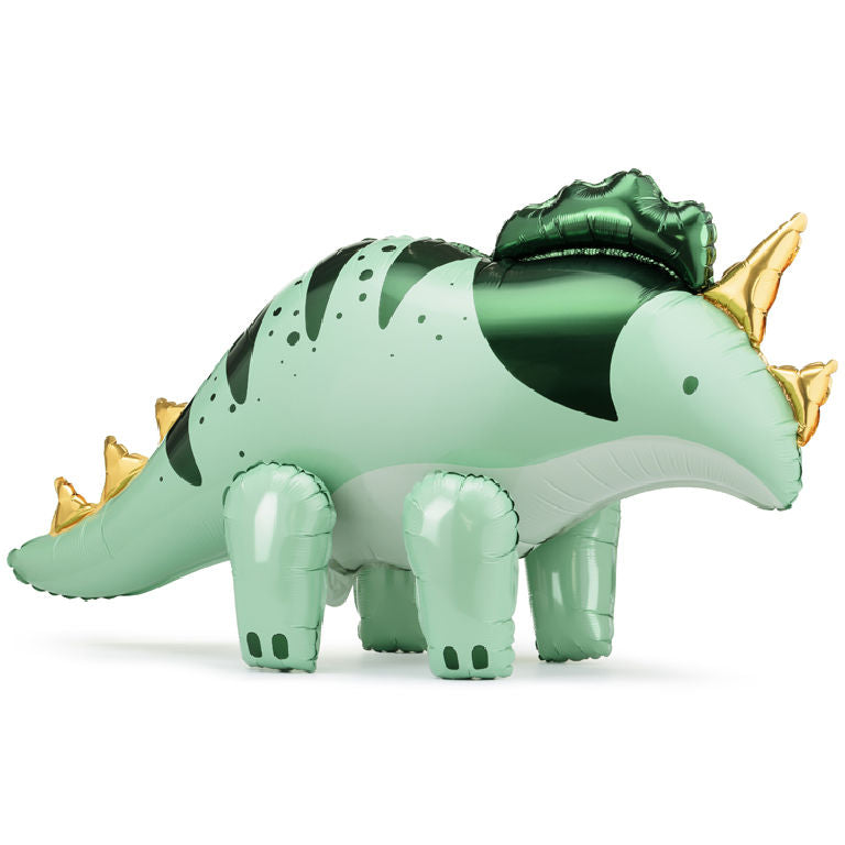 Triceratops Dinosaur Balloon | Dinosaur Party | Helium Balloons Online –  Pretty Little Party Shop