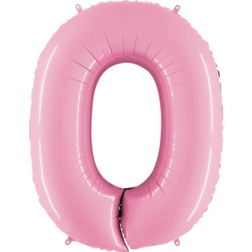 light pink letter balloons