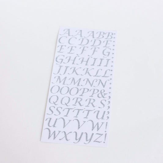 Alphabet Letter Stickers, Party Crafts