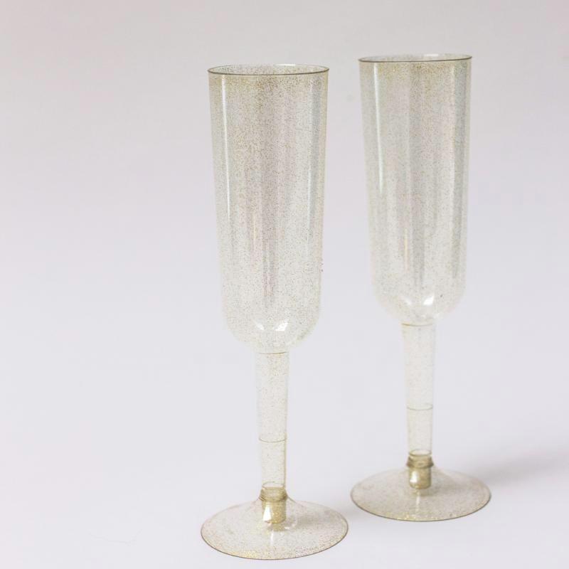 posh champagne glasses