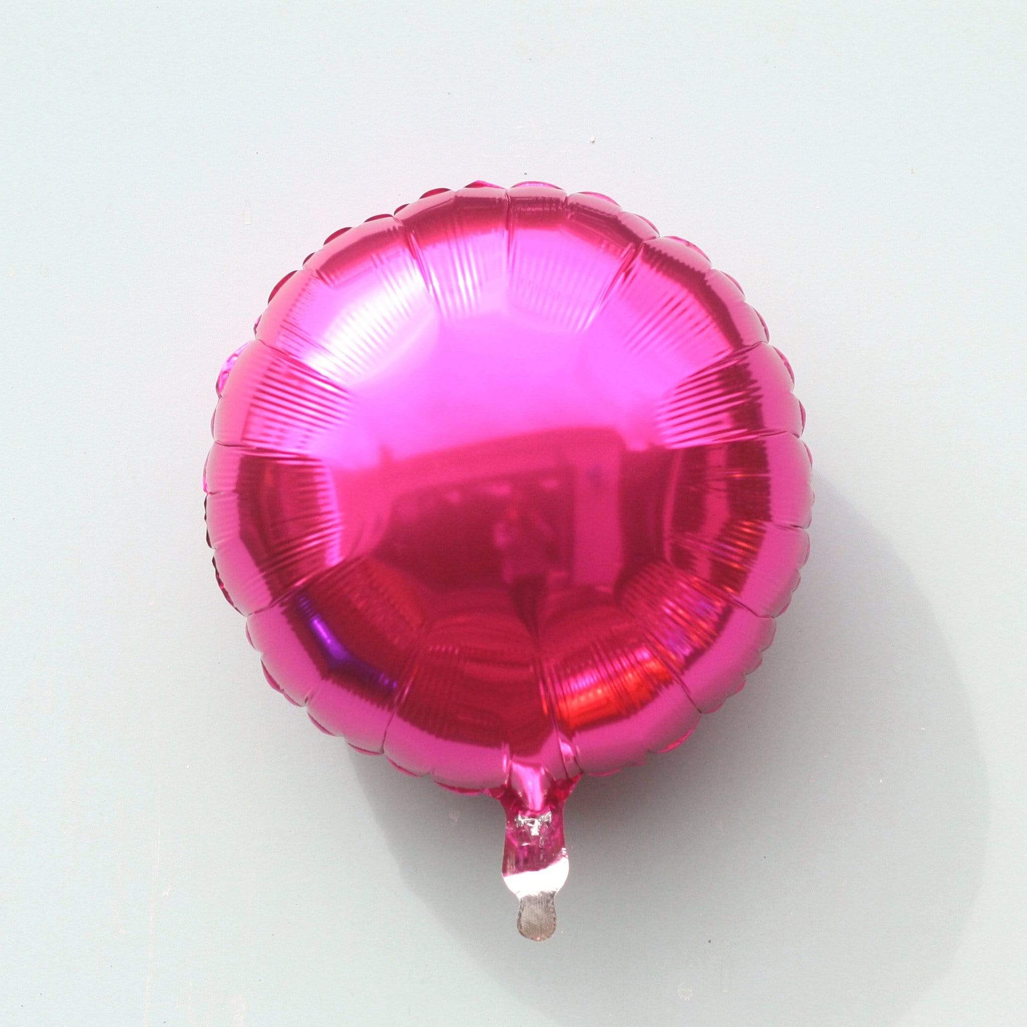 Raspberry Pink Round Foil Balloon | Helium Balloon | Online Balloonery