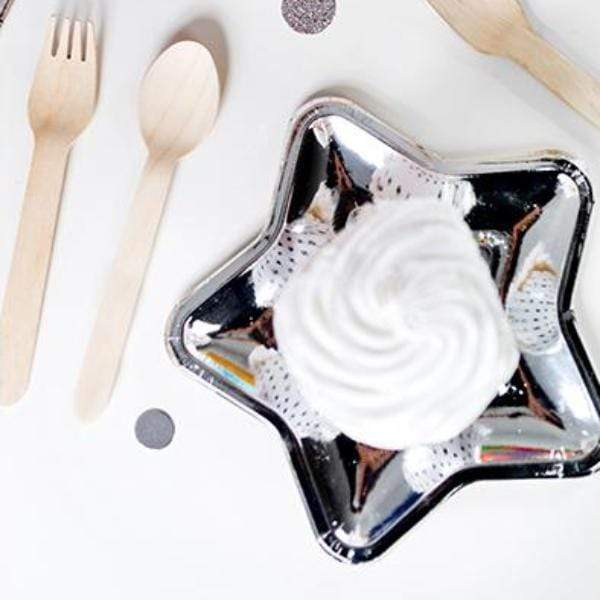 Silver on sale disposable silverware