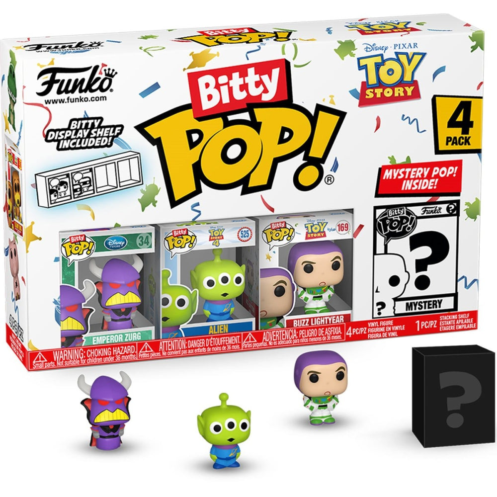 Funko Bitty POP! Five Nights at Freddy's 0.9-in Vinyl Figure Set 4-Pack ( Freddy, Bonnie, Balloon Boy, Mystery Pop!)