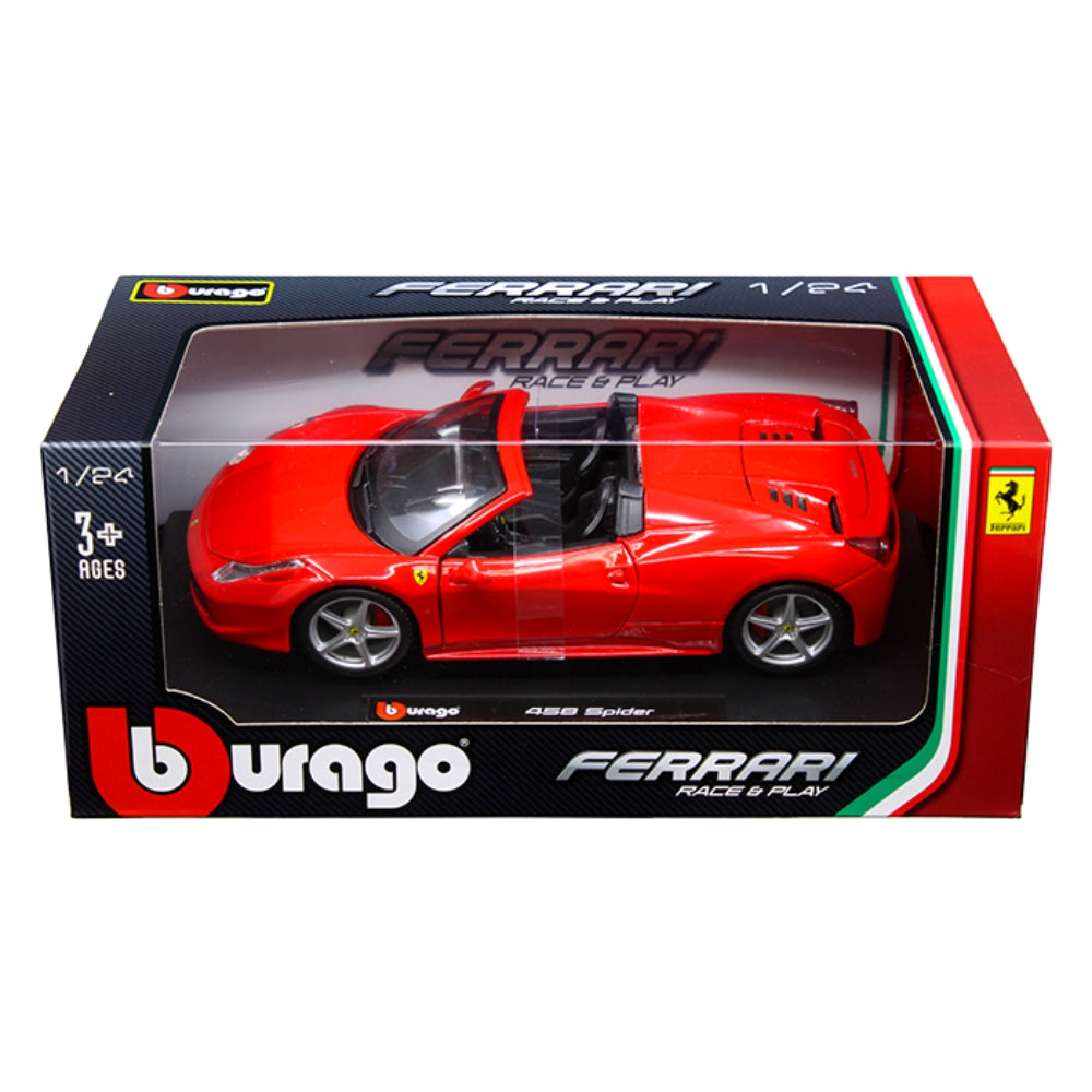 Bburago 1:18 Ferrari SF90 Spider Gold Race & Play Diecast Model