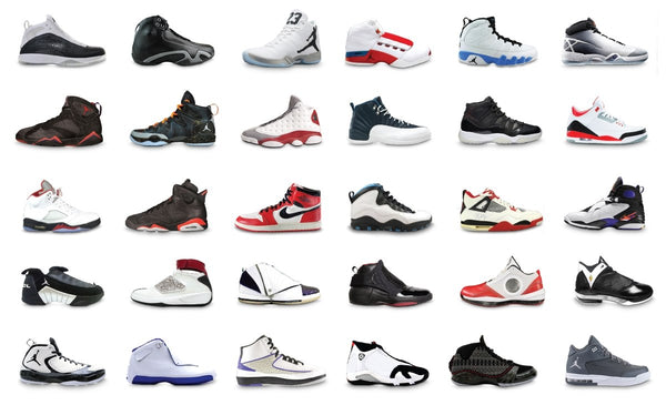 all jordan silhouettes