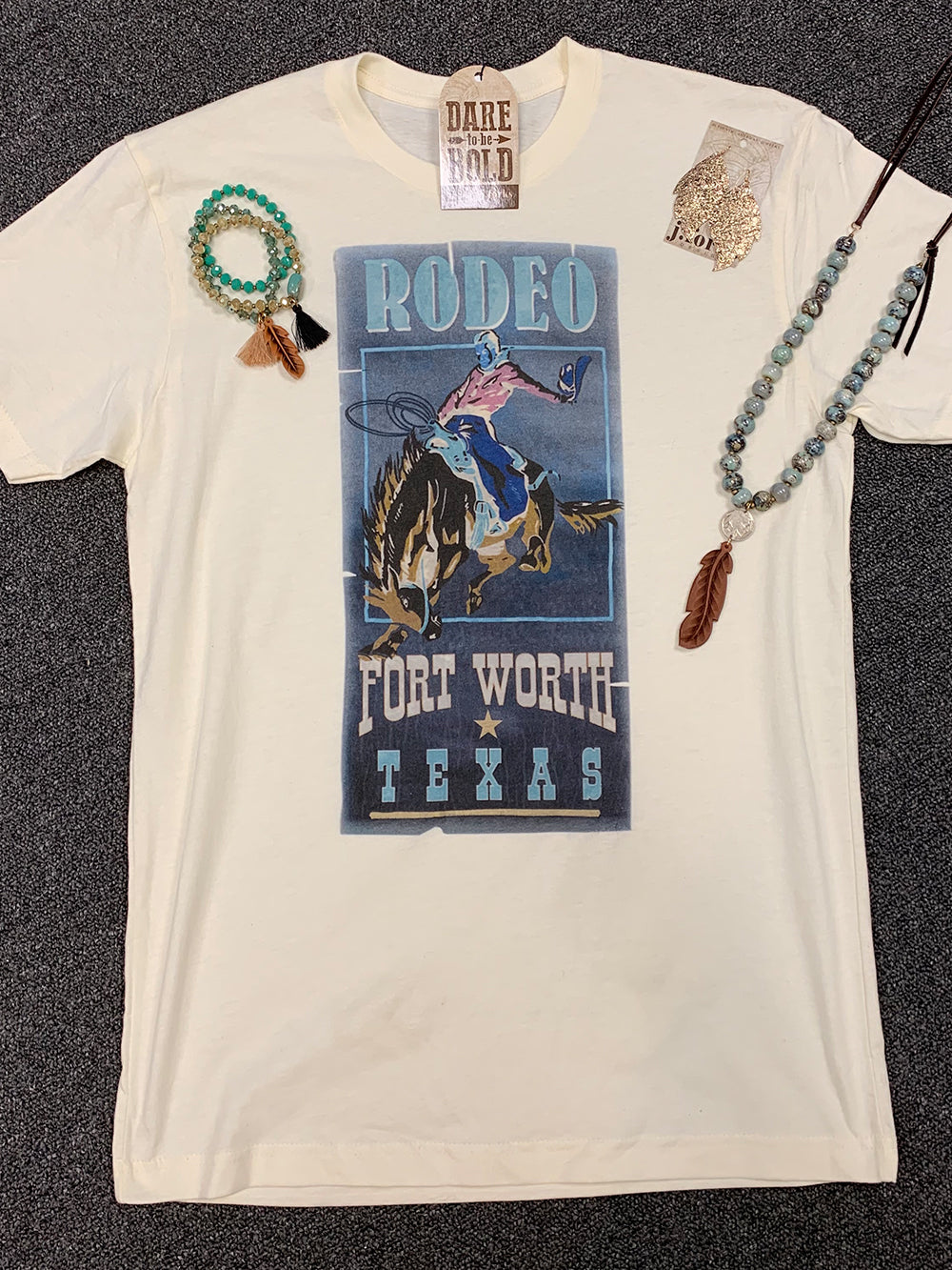 1089 Ft. Worth Rodeo Tee – J.Forks Designs