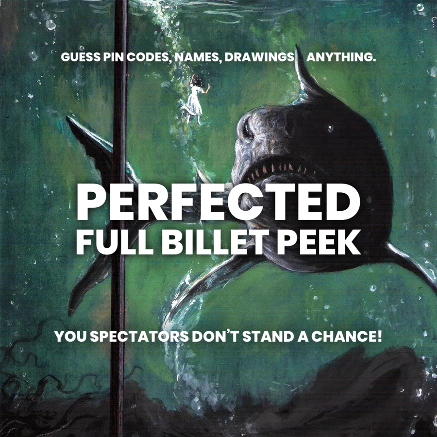 Perfected Full Billet Peek by Jose Prager presented by Lewis Le Val (V –  e-Mentalism