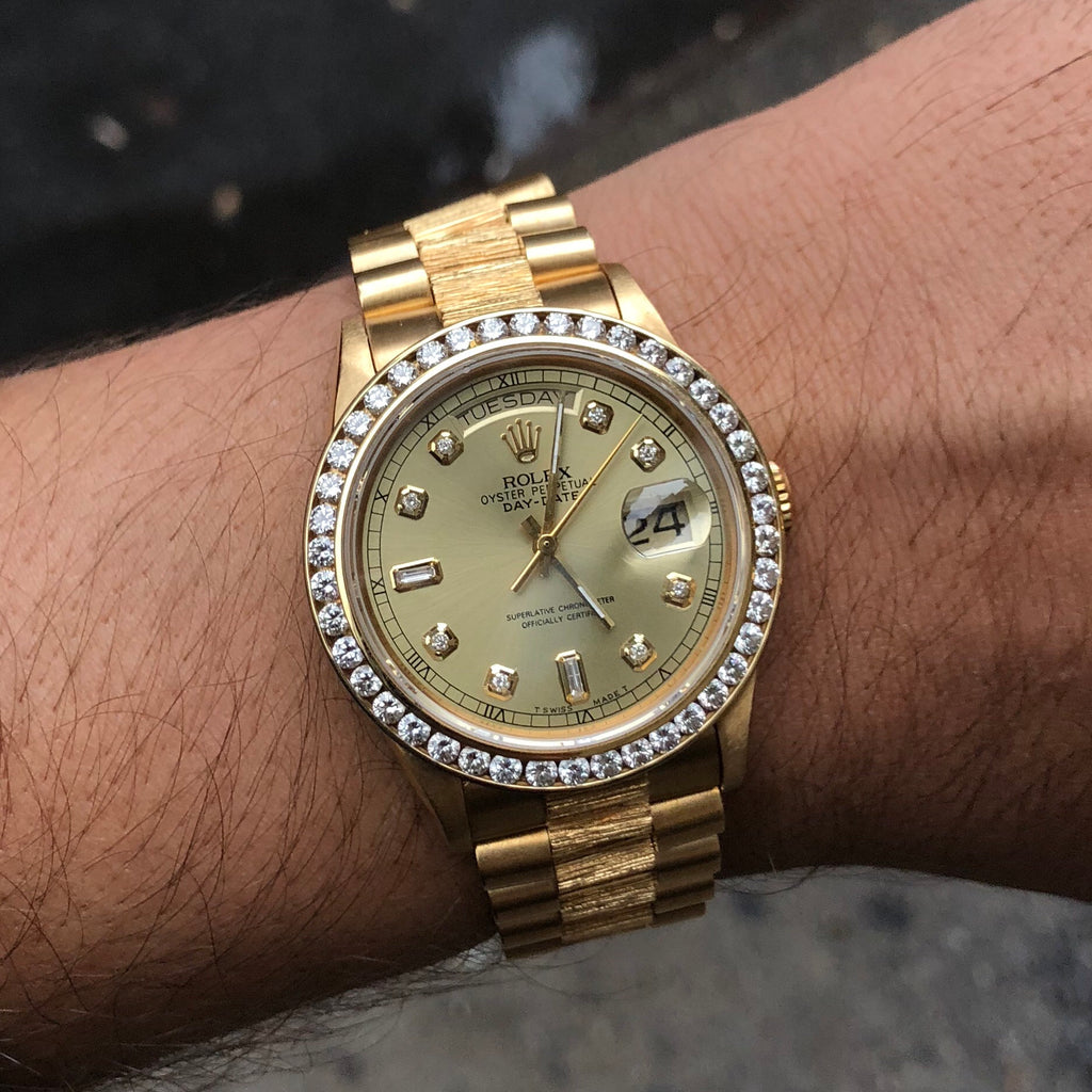 gold day date presidential rolex