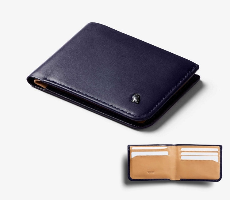 Bellroy Hide and Seek LO RFID Protection Leather Bifold Wallet