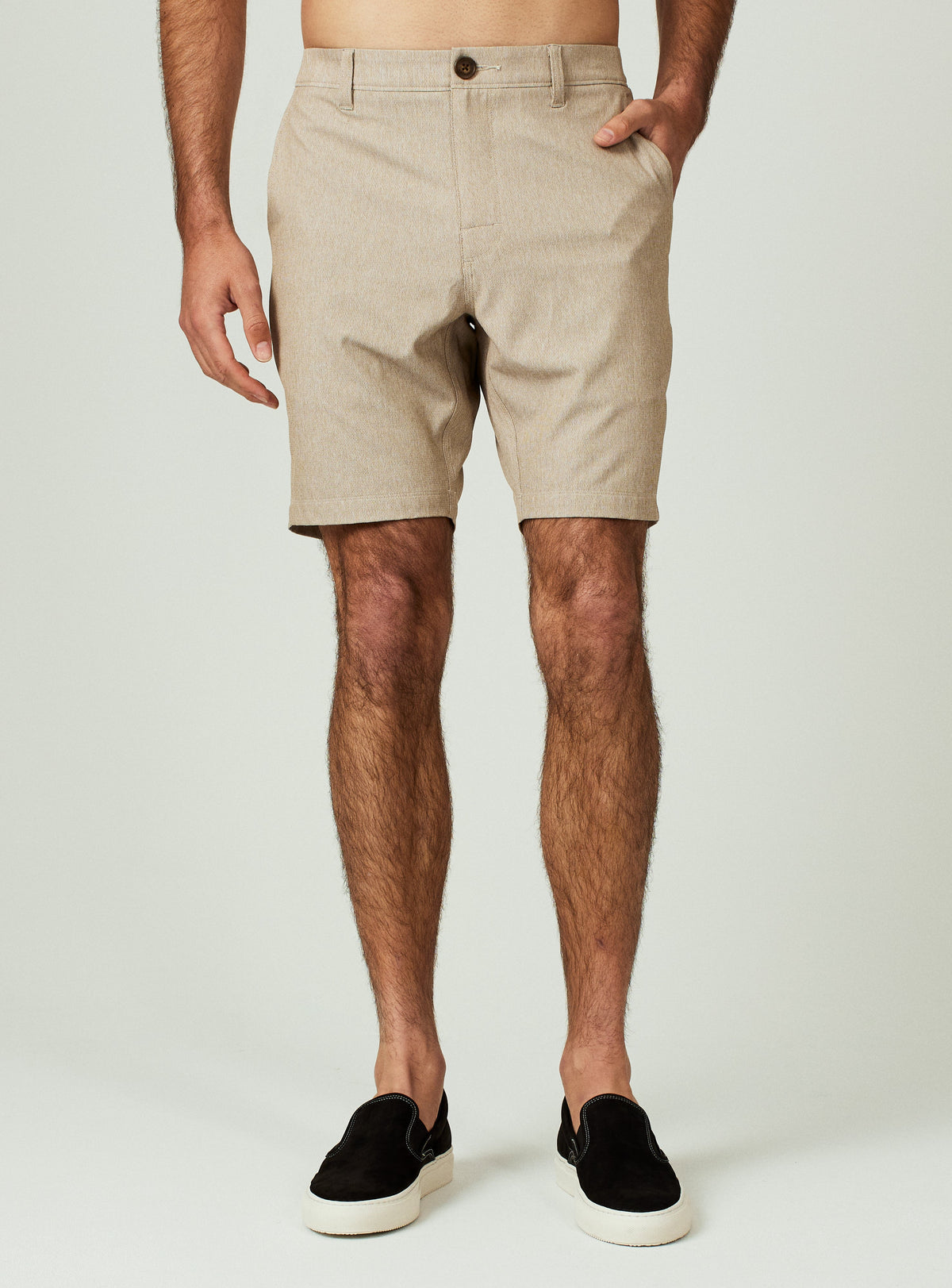 Mens Griffin Short Sulfur Desert Overcast