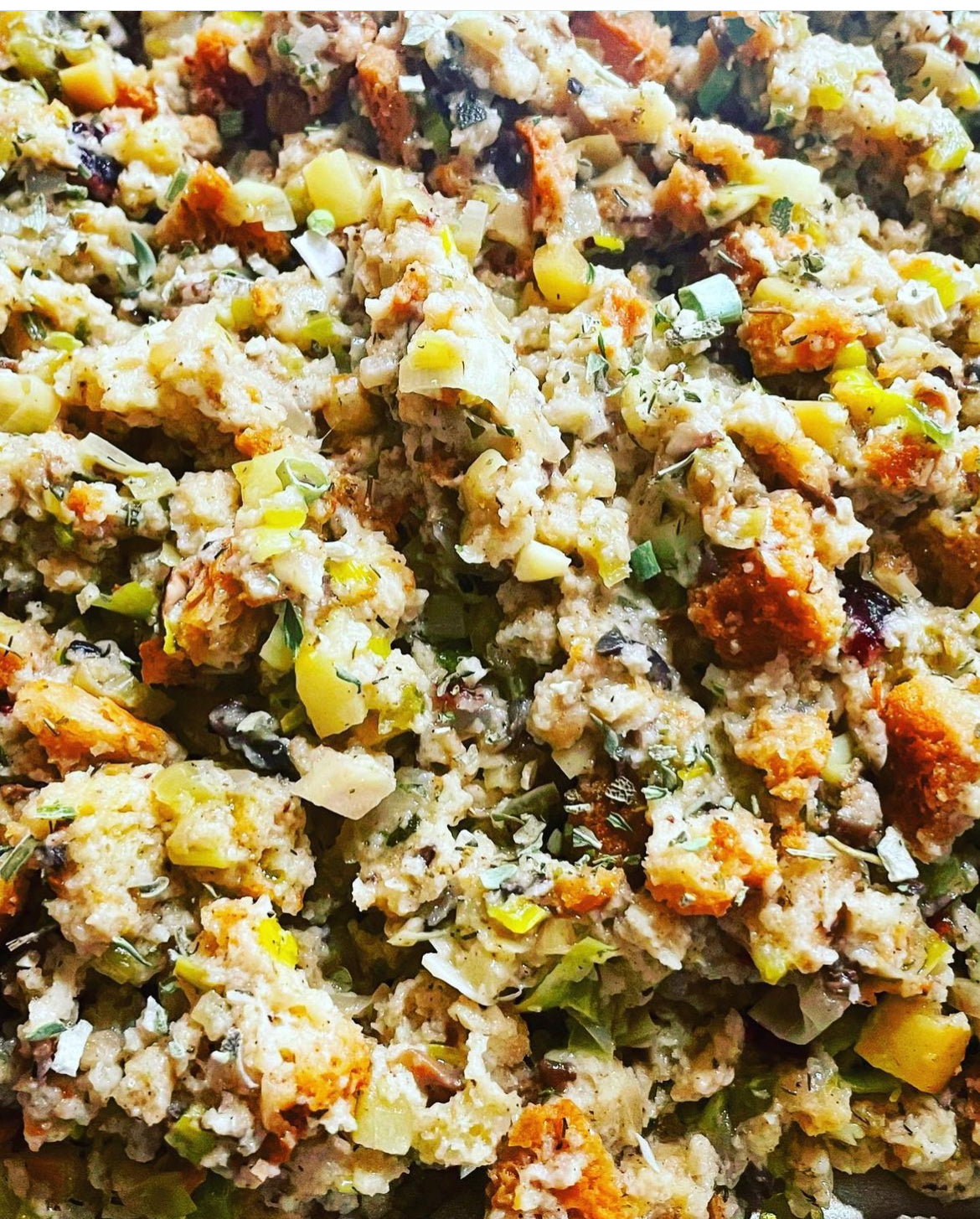 Thanksgiving Herb Stuffing Picnics From the Vine Island Olive Oil