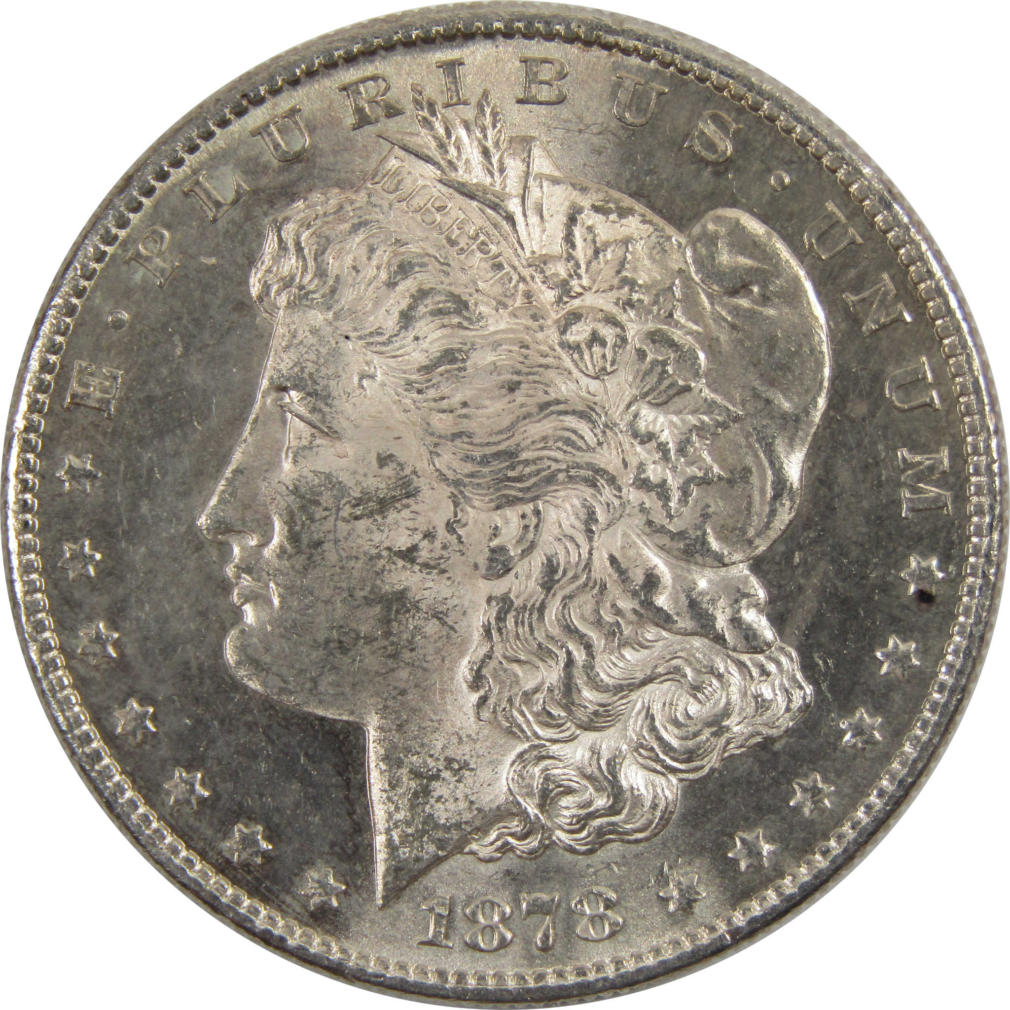 1878 S Morgan Dollar BU Uncirculated Mint State 90% Silver SKU:I2951