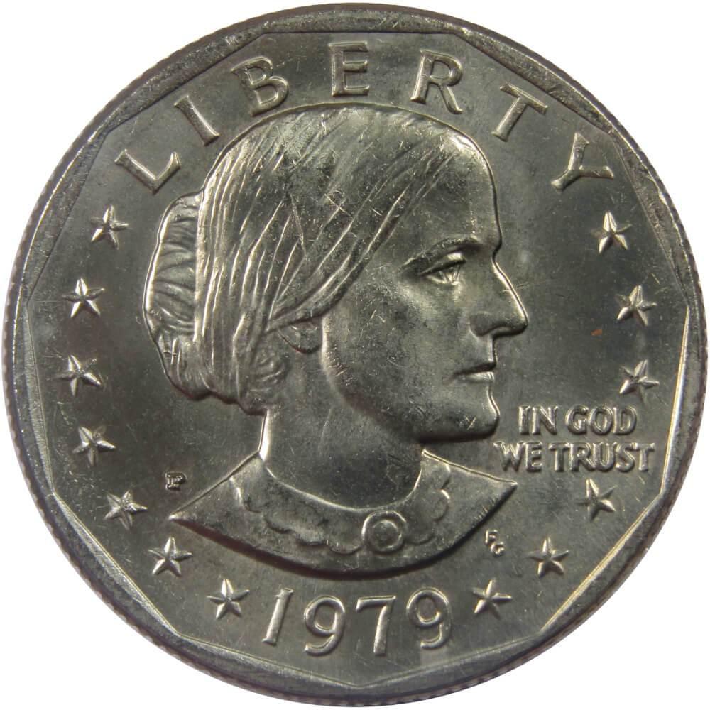 1979 D Susan B Anthony Dollar BU Uncirculated Mint State SBA $1 US Coi