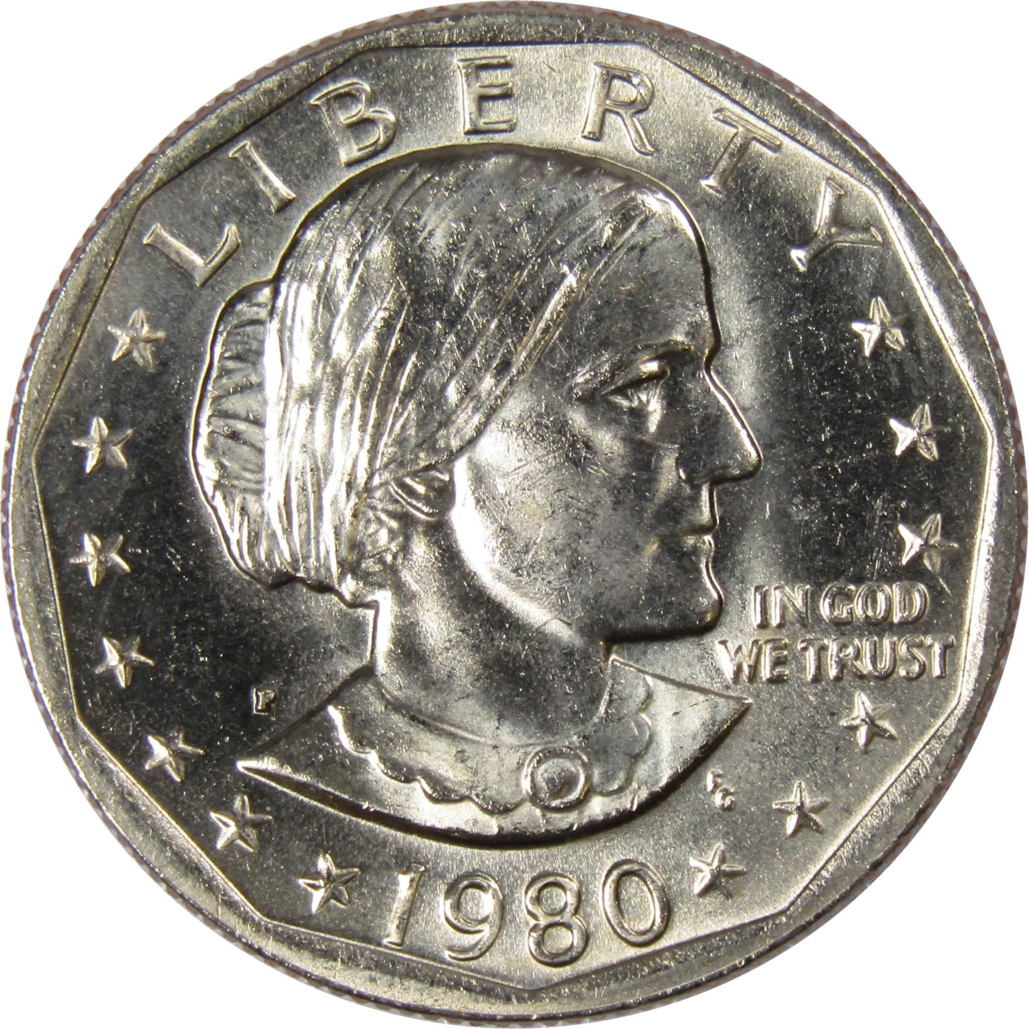 1979 D Susan B Anthony Dollar BU Uncirculated Mint State SBA $1 US Coi