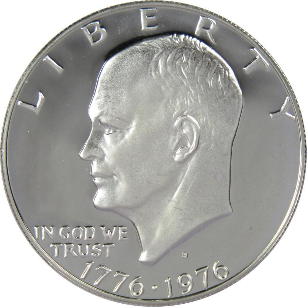 1976 Type 2 Eisenhower Bicentennial Dollar BU Uncirculated Clad IKE $1