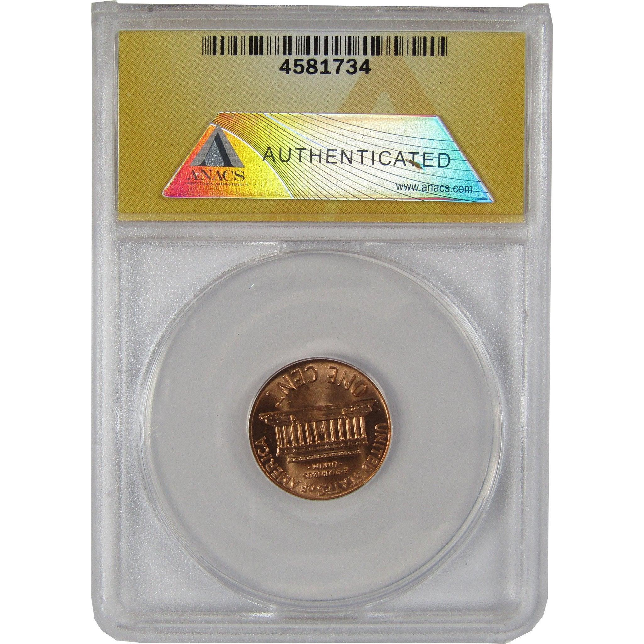 1970 S Small Date Lincoln Memorial Cent MS 63 RD PCGS Penny SKU:I2609