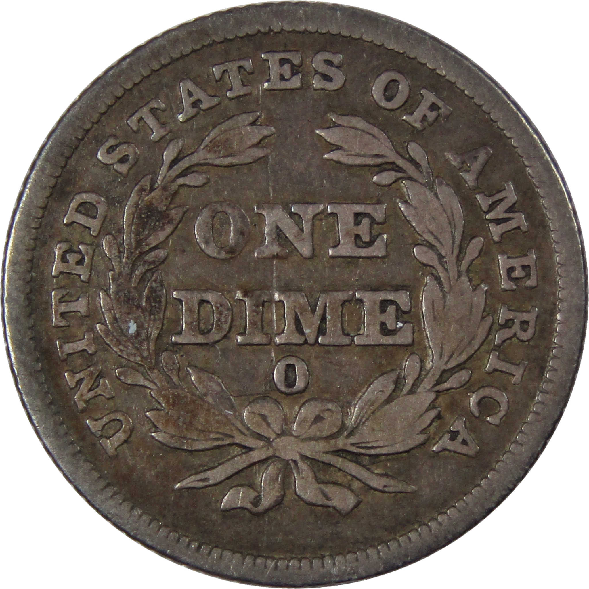 1837 Sm Date Seated Liberty Dime AU About Uncirculated SKU:IPC6773