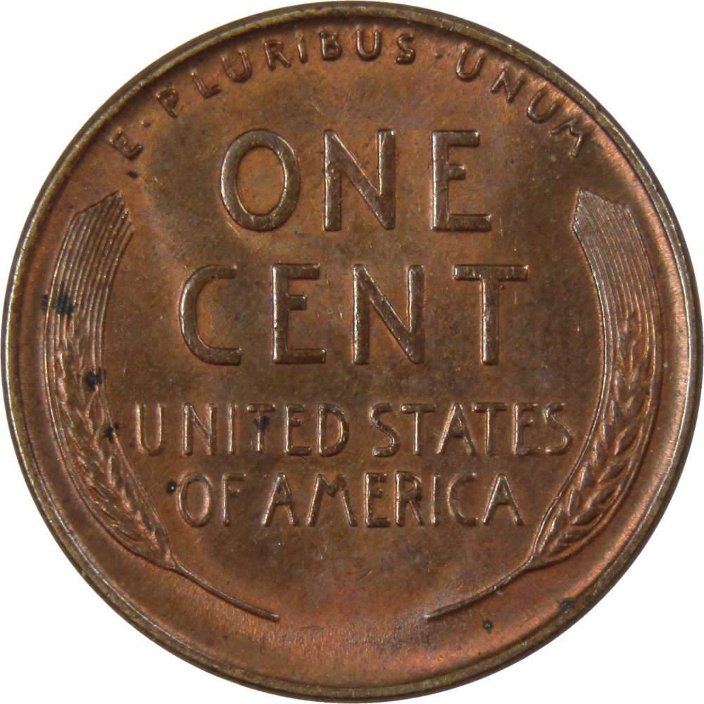 1954 S Lincoln Wheat Cent BU Uncirculated Mint State Bronze Penny
