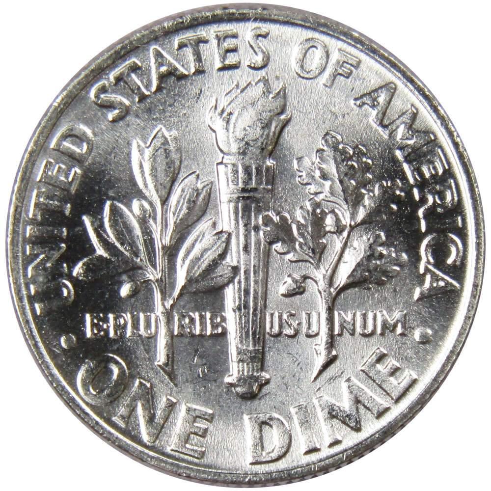 1963 Roosevelt Dime BU Uncirculated Mint State 90% Silver 10c US Coin